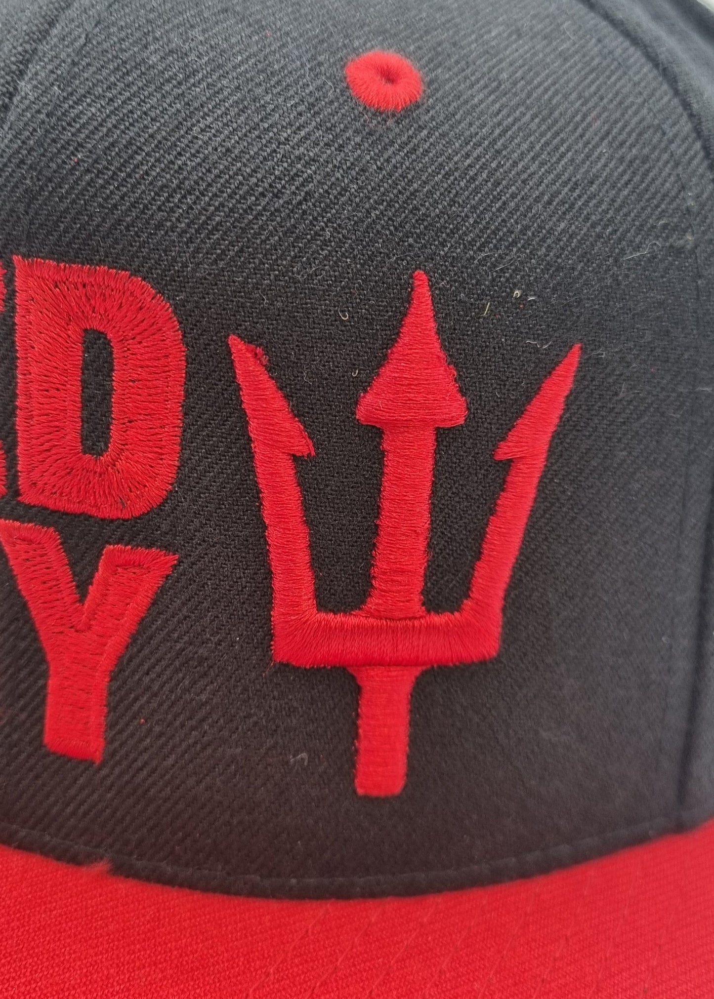 Red Army Two-Tone Snapback – Custom Embroidered Cap