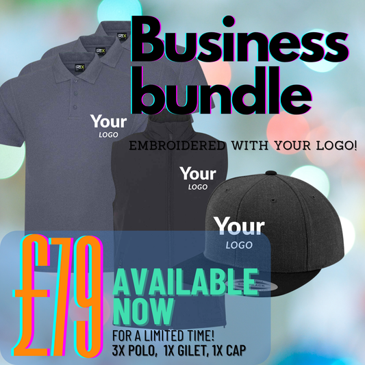 🔥 Embroidered Business Bundle – Local Offer Only