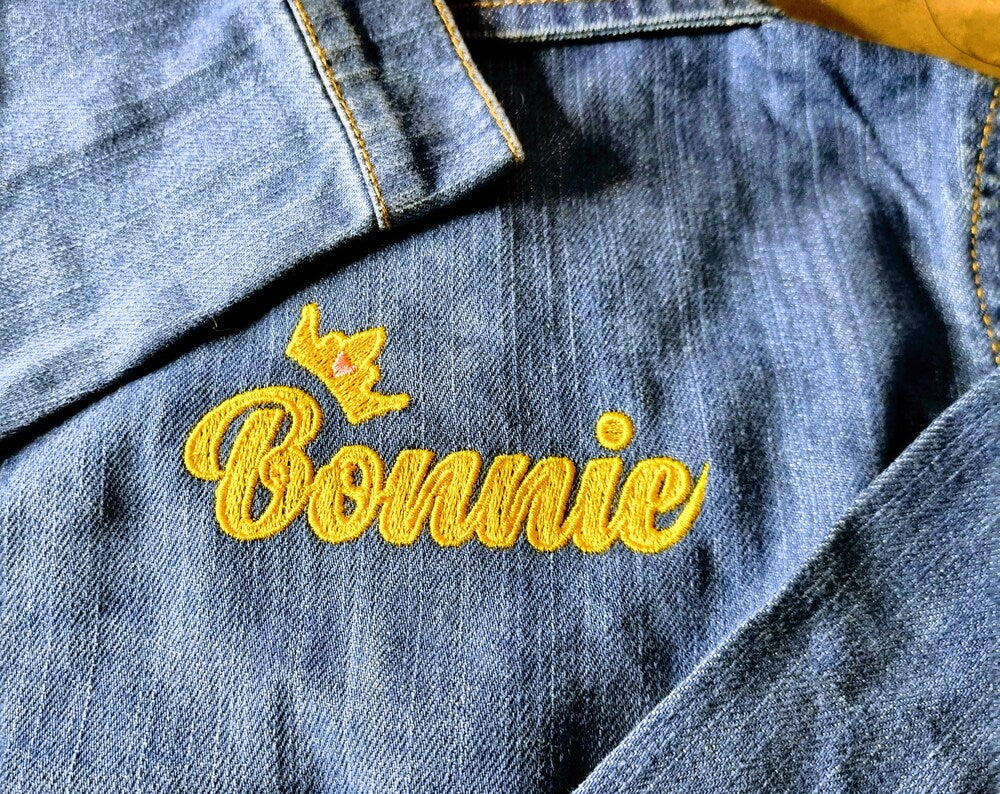 Personalised Kids Denim Jacket