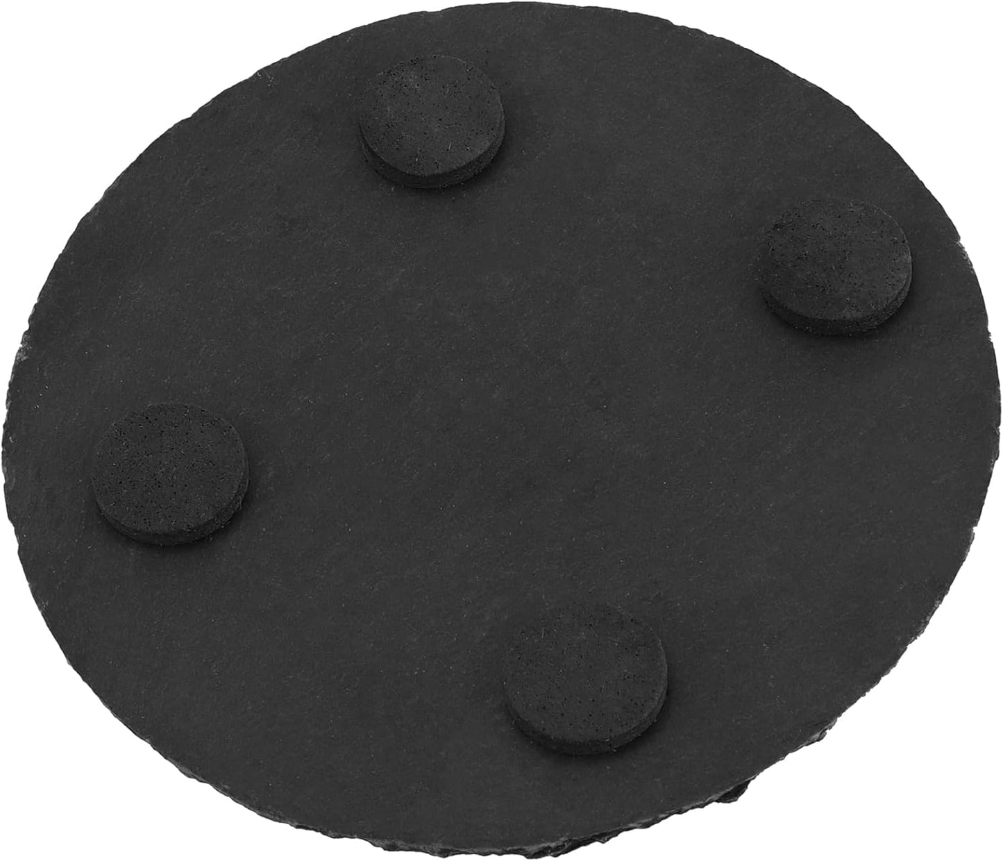Slate coaster with engraved logo